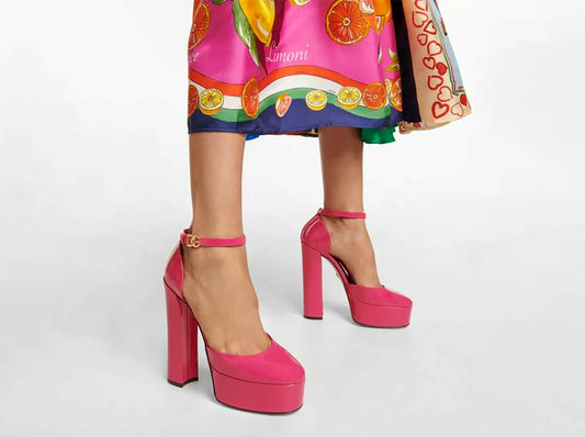 From Beach to Ballroom: Elevate Your Summer Style with Preloved Dolce & Gabbana Platform Heels