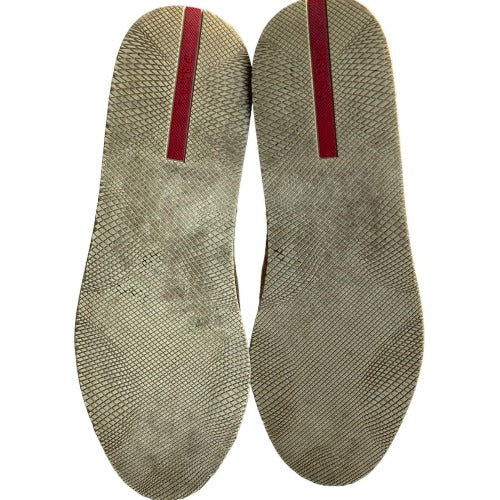 PRADA Saint Tropez Blue Suede Sport Slip-on Espadrille Sneakers, Size 35.5